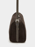 Bolso Bandolera Alargado De Piel