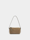 Bolso Bandolera Alargado De Piel
