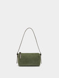 Bolso Bandolera Alargado De Piel