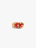 Anillo Con Detalle De Color