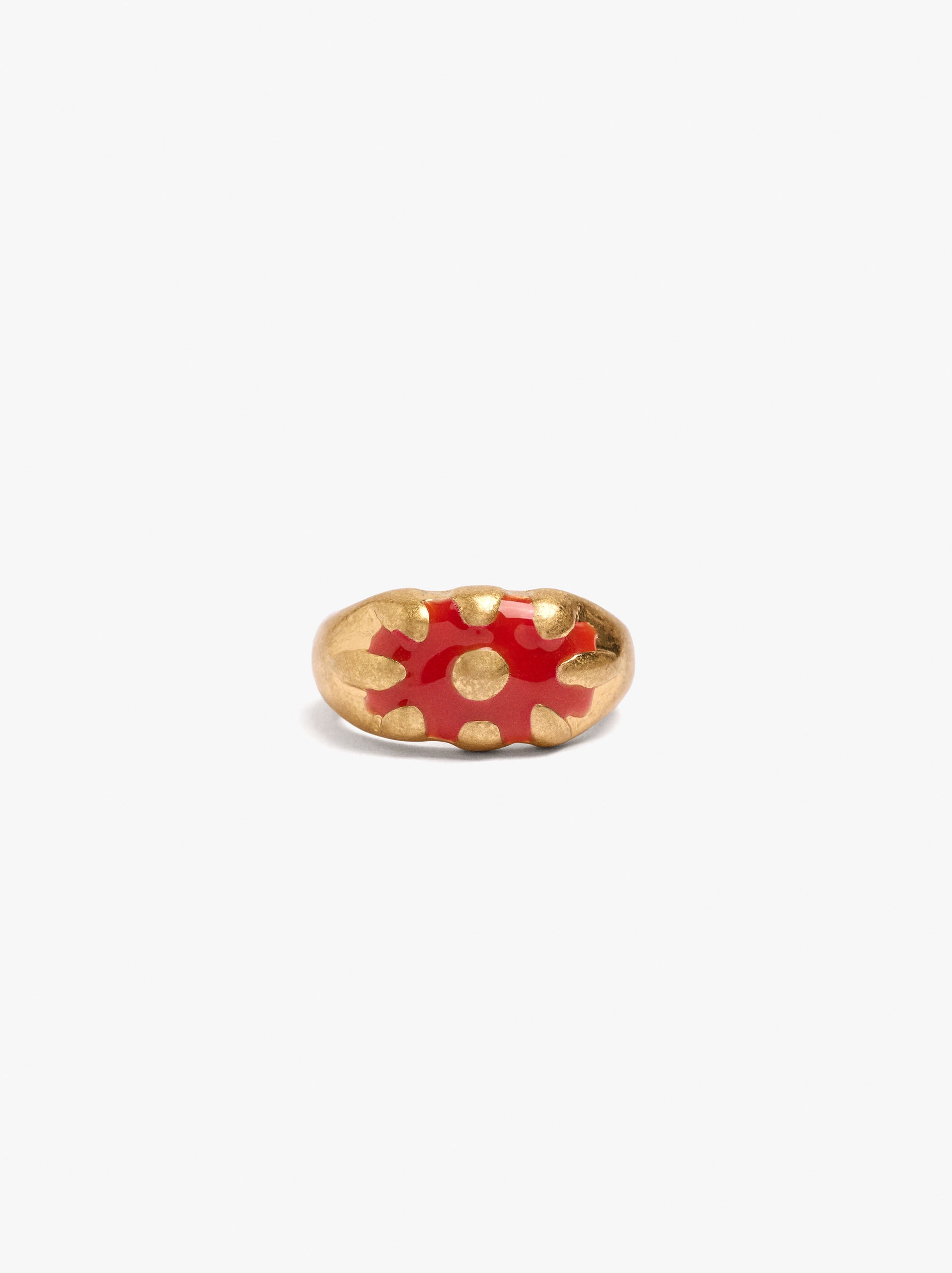Anillo Con Detalle De Color