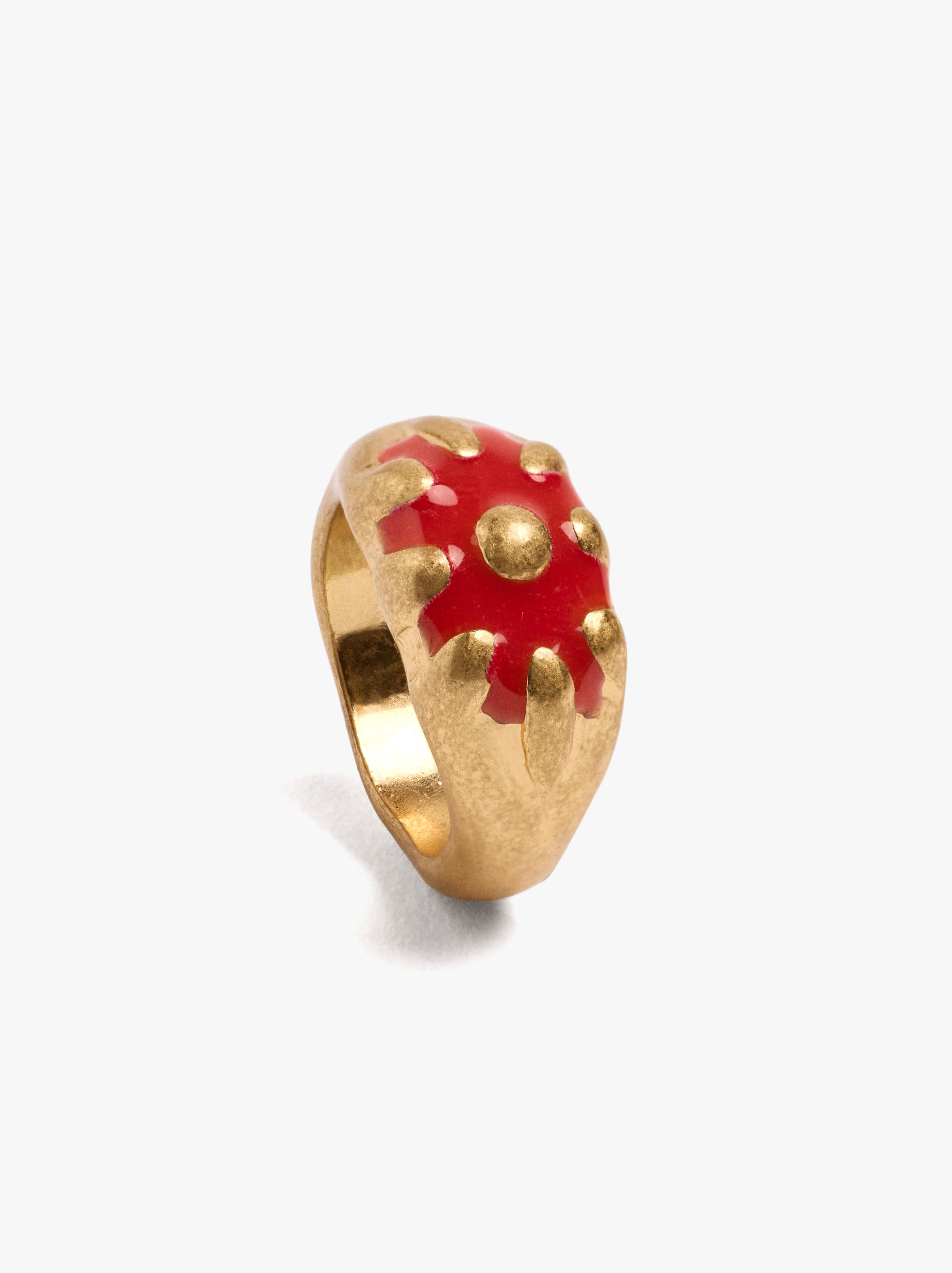 Anillo Con Detalle De Color