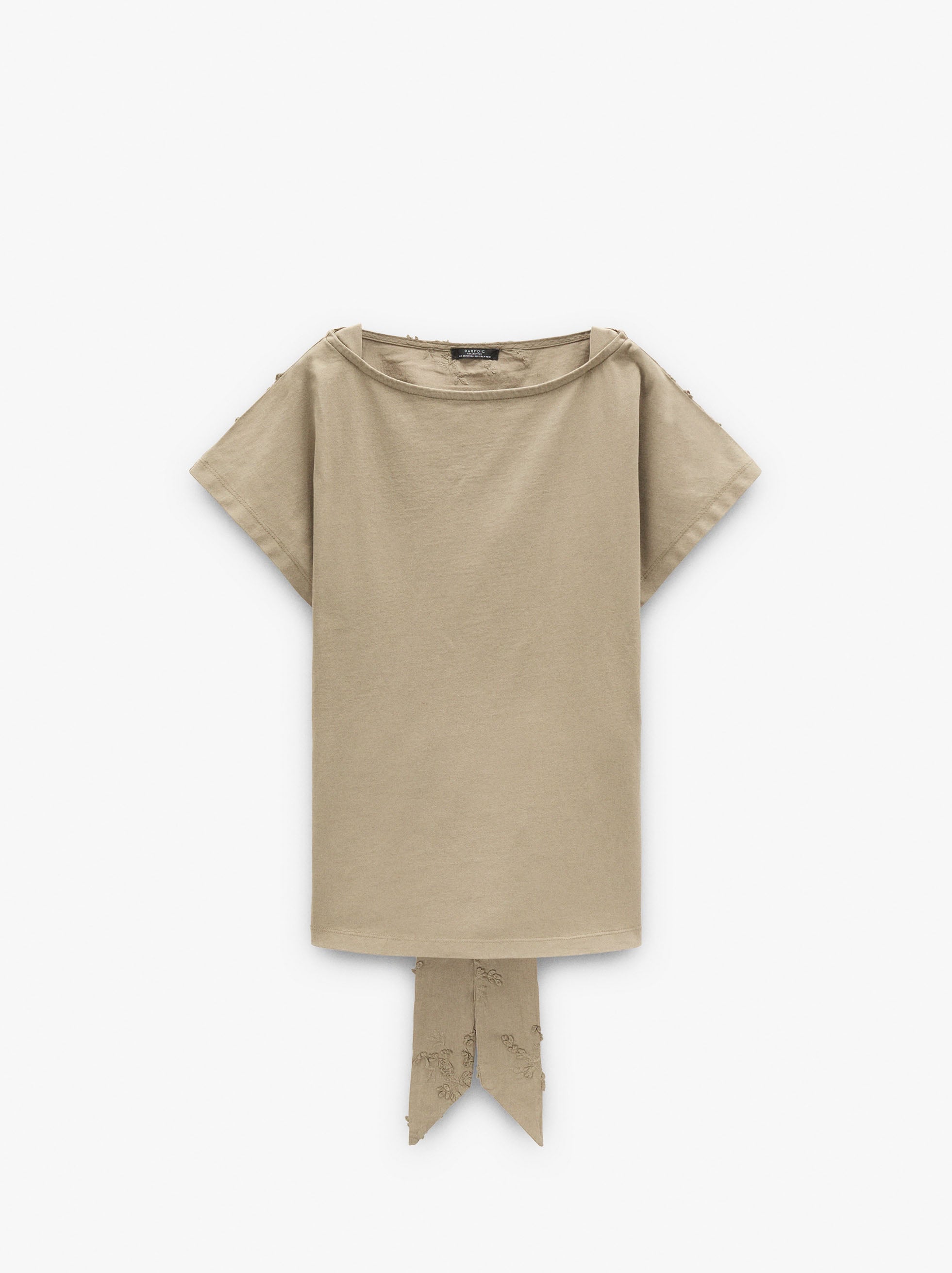 Blusa Con Bordados 100% Algodón