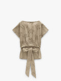 Blusa Con Bordados 100% Algodón