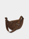 Bolso Bandolera Efecto Piel Con Tachuelas