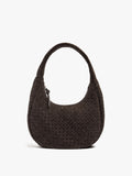 Bolso De Hombro Con Piel Trenzada