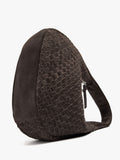 Bolso De Hombro Con Piel Trenzada