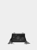 Bolso Bandolera Con Tachuelas Y Flecos