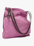 Bolso Shopper Rectangular Con Piel