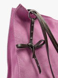 Bolso Shopper Rectangular Con Piel