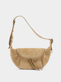 Bolso Bandolera Efecto Piel Con Tachuelas