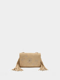 Bolso Bandolera Con Tachuelas Y Flecos