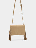 Bolso Bandolera Con Tachuelas Y Flecos