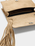 Bolso Bandolera Con Tachuelas Y Flecos