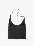 Bolso De Hombro De Piel Con Hebilla