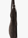 Bolso De Hombro De Piel Con Hebilla