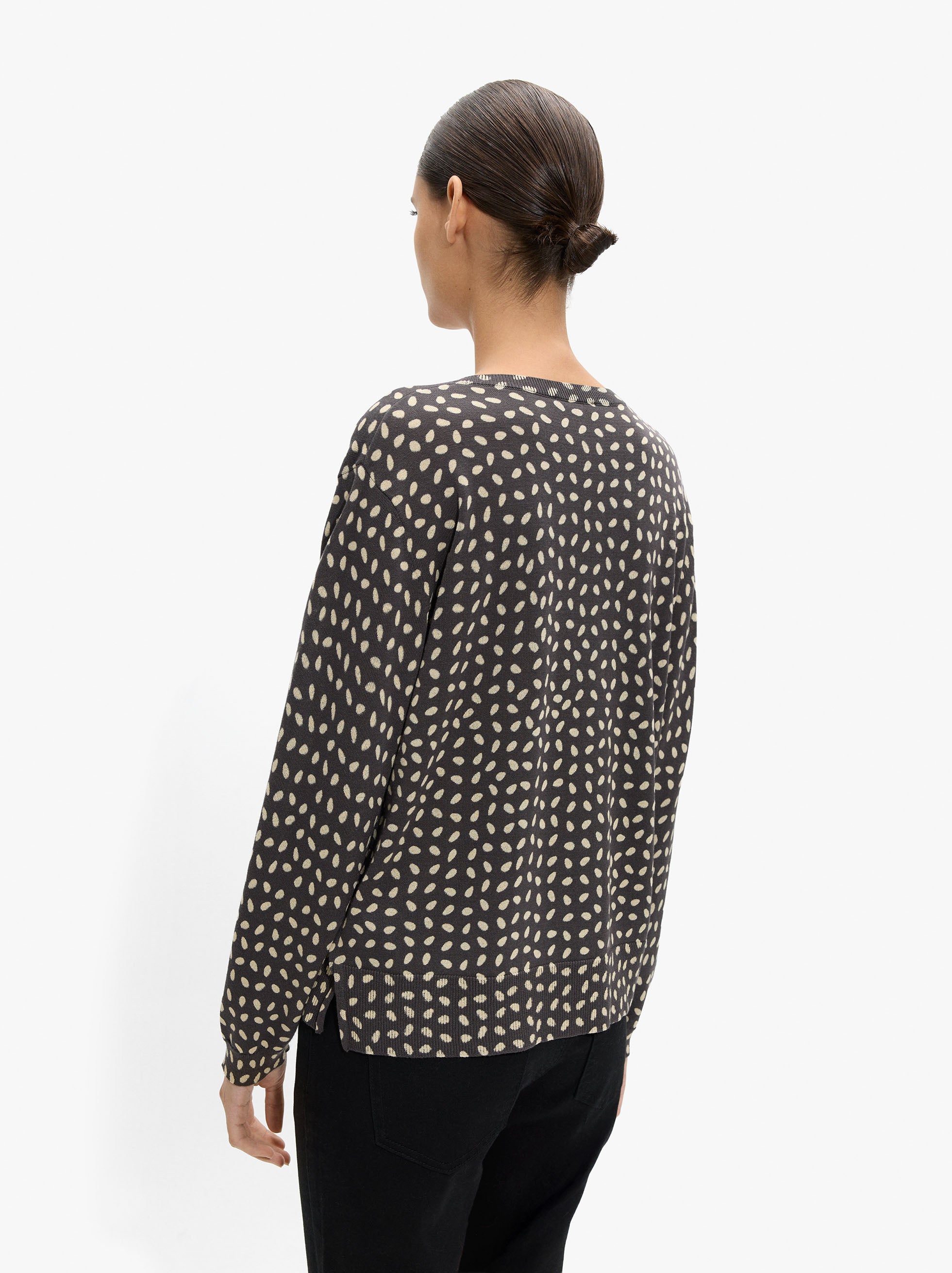 Jersey De Punto Estampado