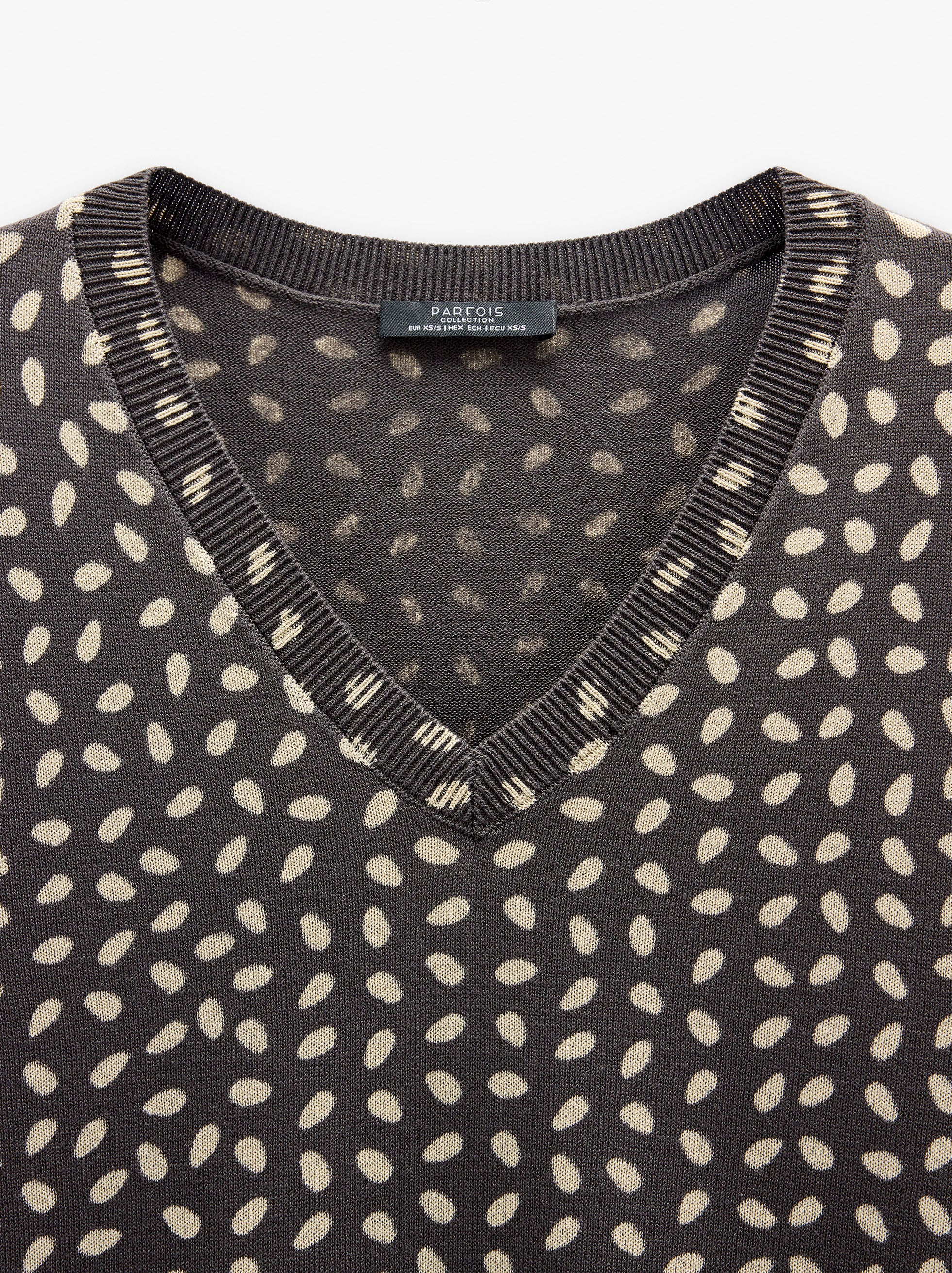 Jersey De Punto Estampado