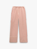 Pantalón Recto A Rayas