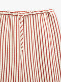 Pantalón Recto A Rayas