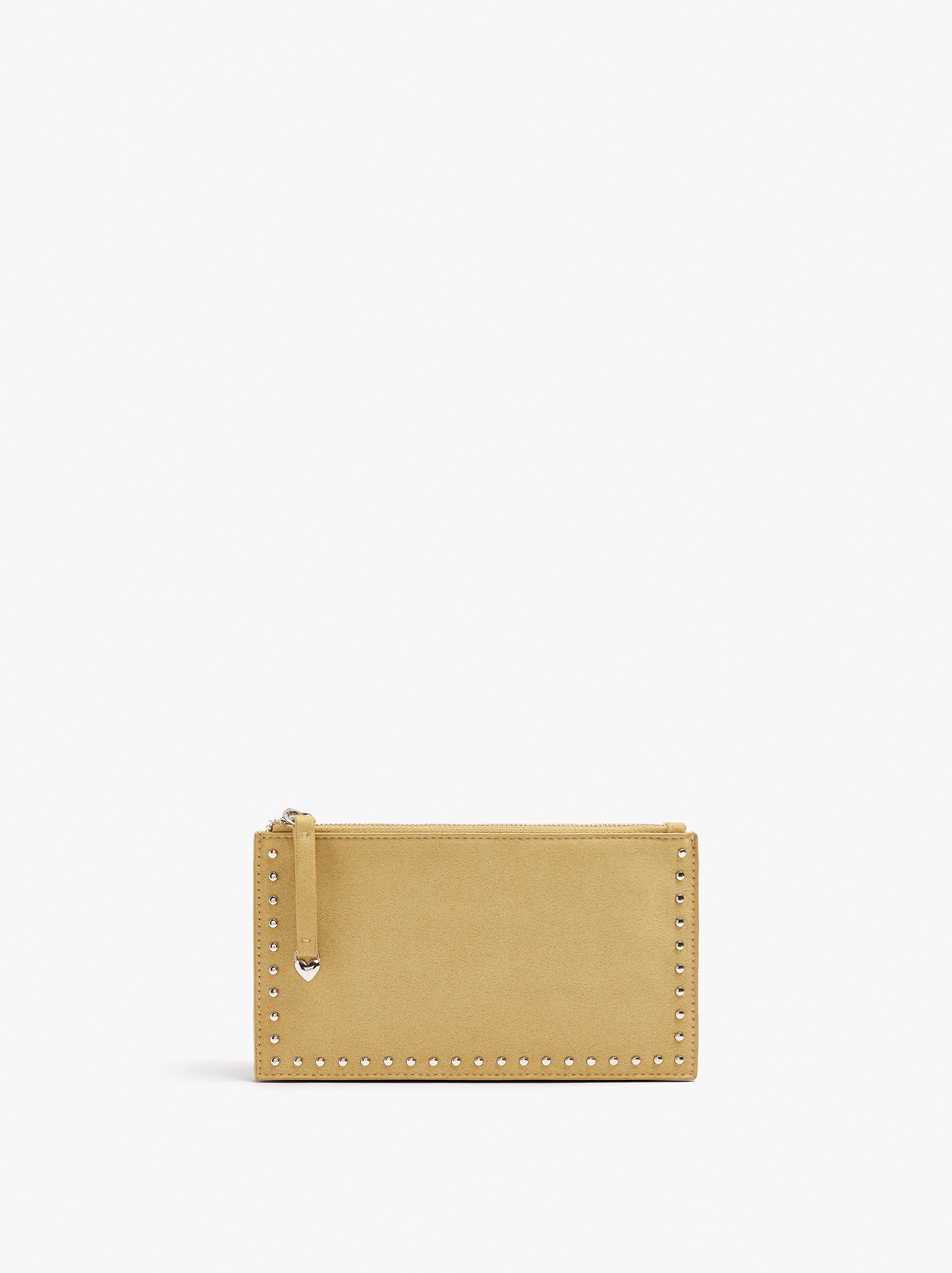 Bolso Multiusos Con Tachuelas Con Detalle Corazón