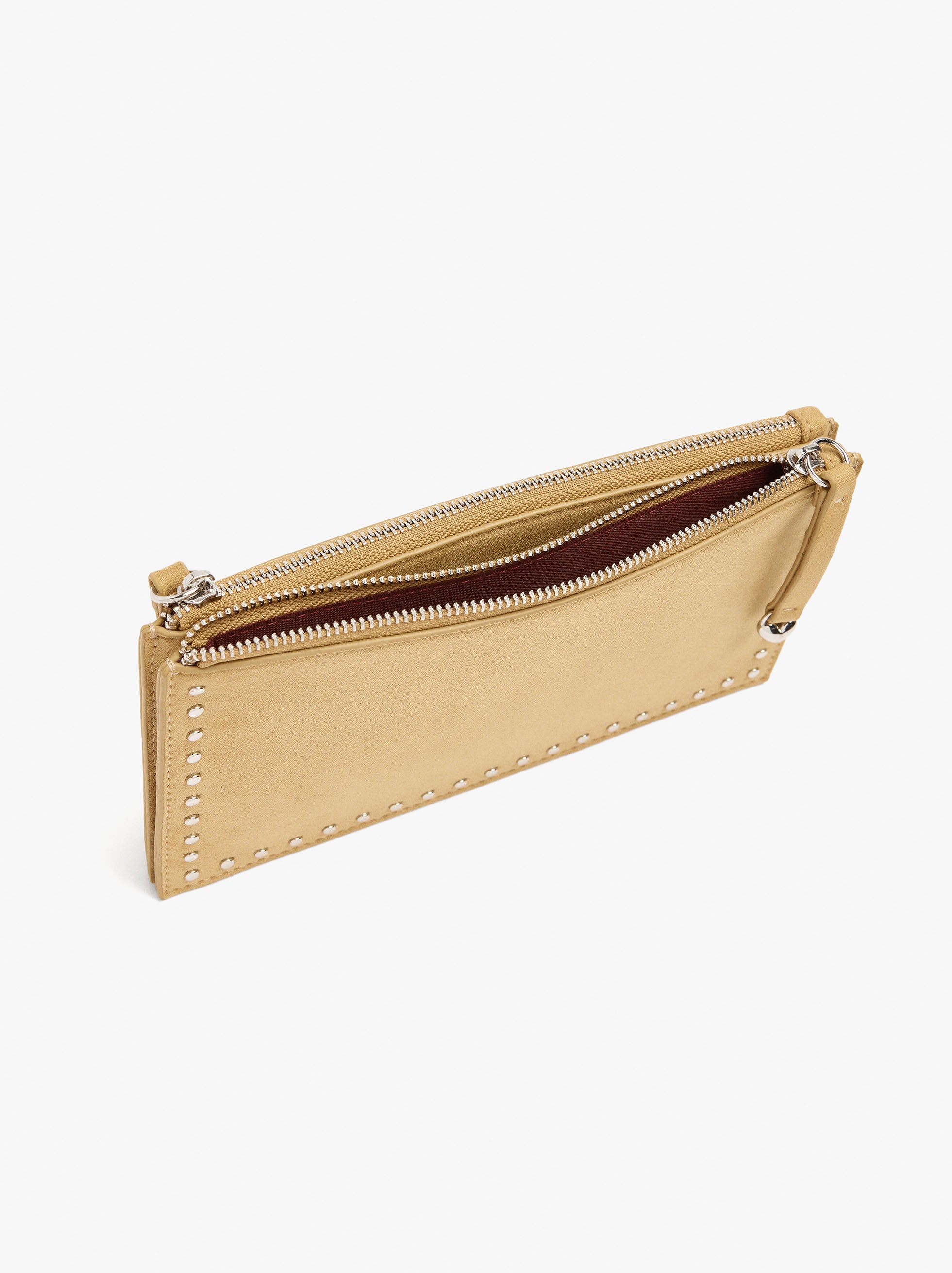 Bolso Multiusos Con Tachuelas Con Detalle Corazón