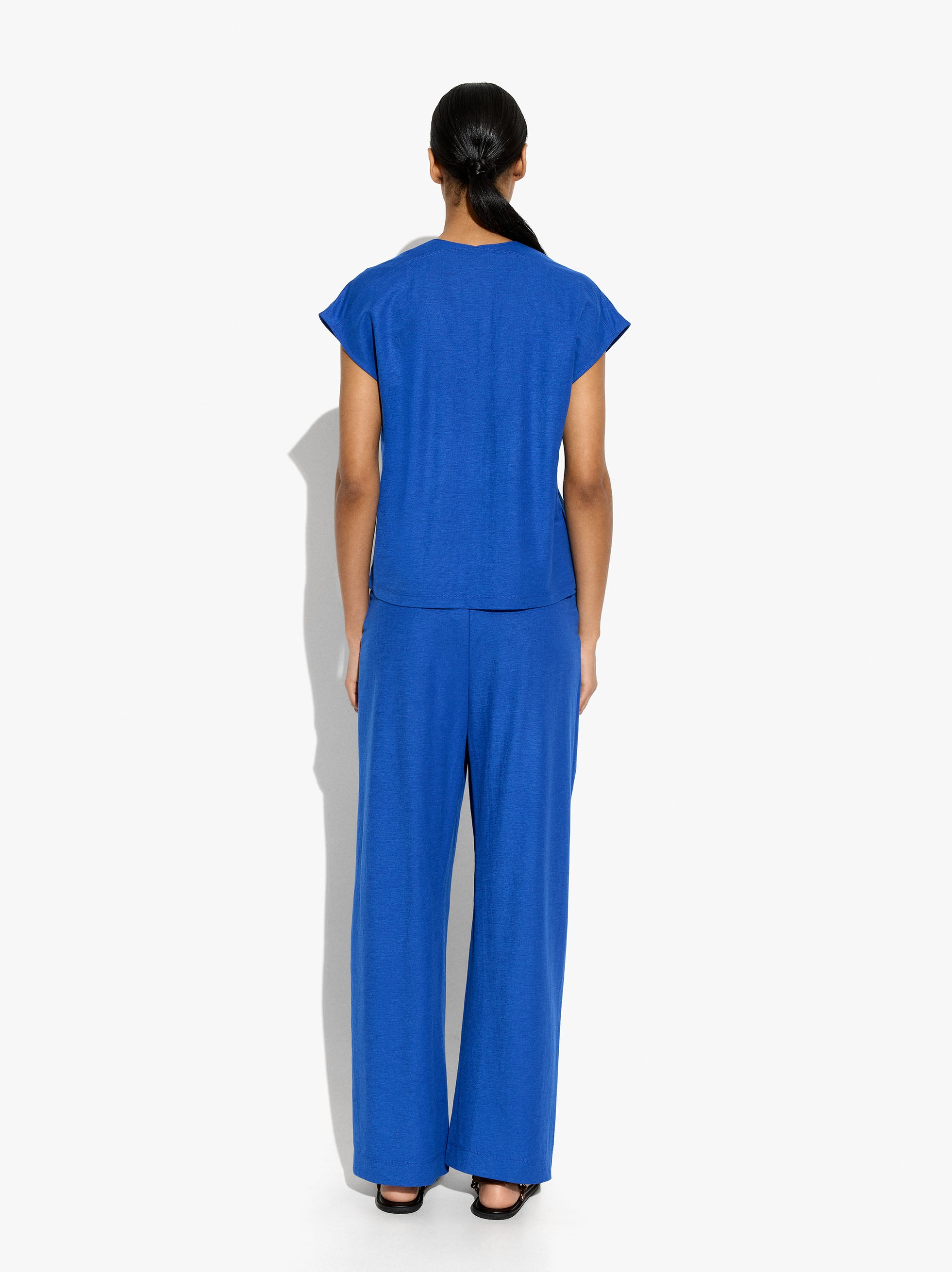 Pantalón Liso Cintura Elástica