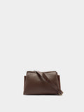 Bolso Bandolera Con Textura Efecto Piel