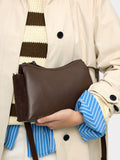 Bolso Bandolera Con Textura Efecto Piel