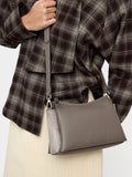 Bolso Bandolera Con Textura Efecto Piel