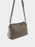 Bolso Bandolera Con Textura Efecto Piel