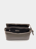 Bolso Bandolera Con Textura Efecto Piel