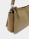 Bolso Bandolera Con Textura Efecto Piel