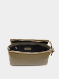 Bolso Bandolera Con Textura Efecto Piel