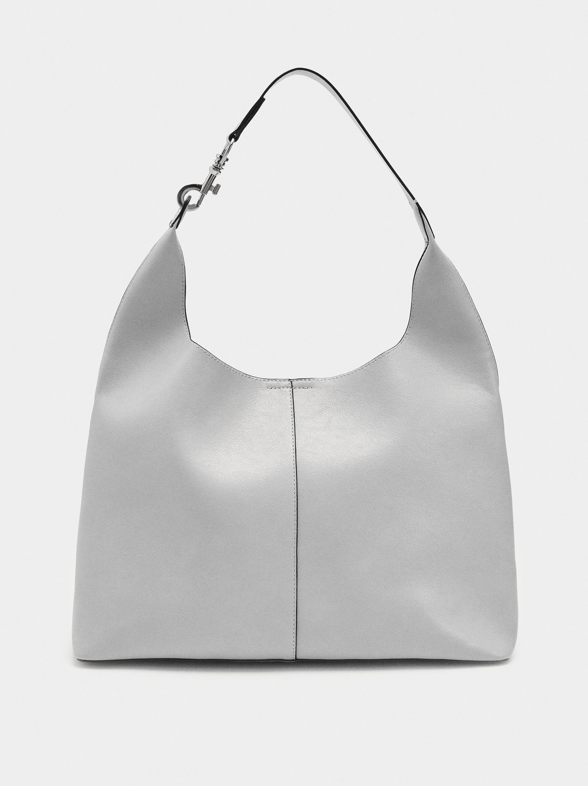 Bolso Liso Estilo Hobo