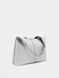 Bolso Liso Estilo Hobo
