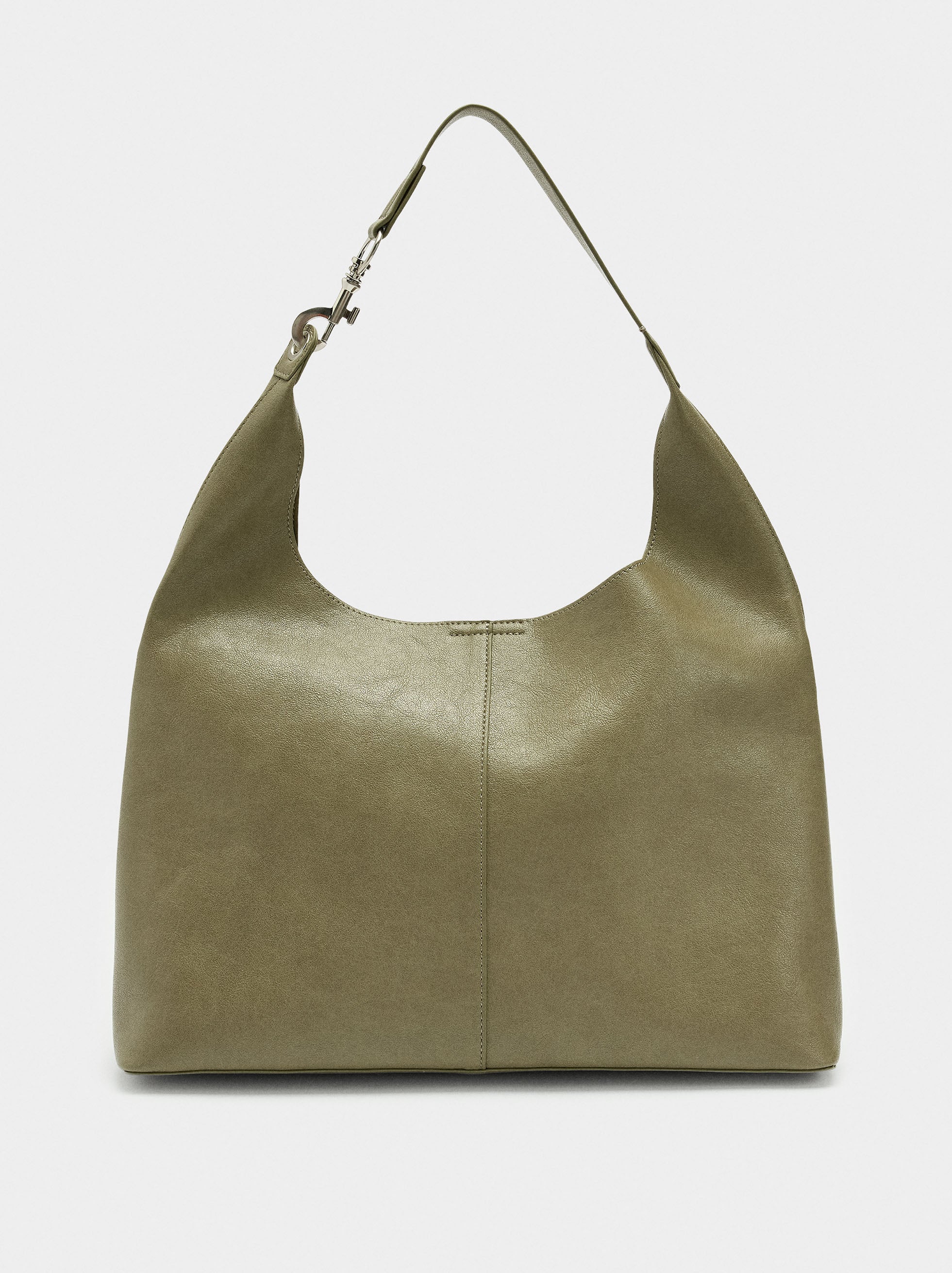 Bolso Liso Estilo Hobo