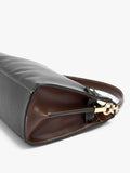 Bolso De Mano Liso Con Bandolera