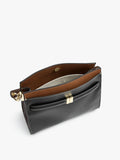 Bolso De Mano Liso Con Bandolera