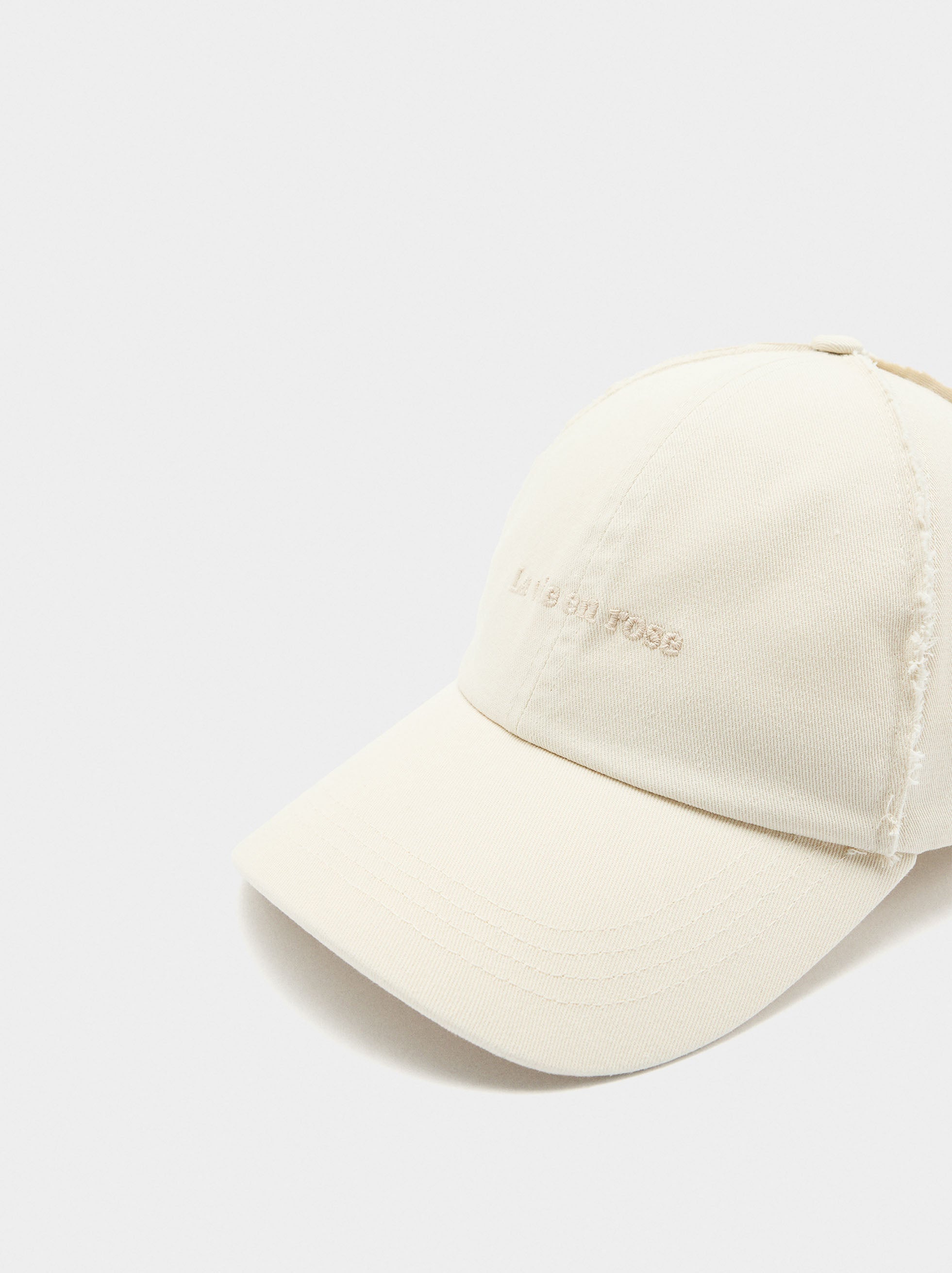 Gorra De Algodón La Vie En Rose