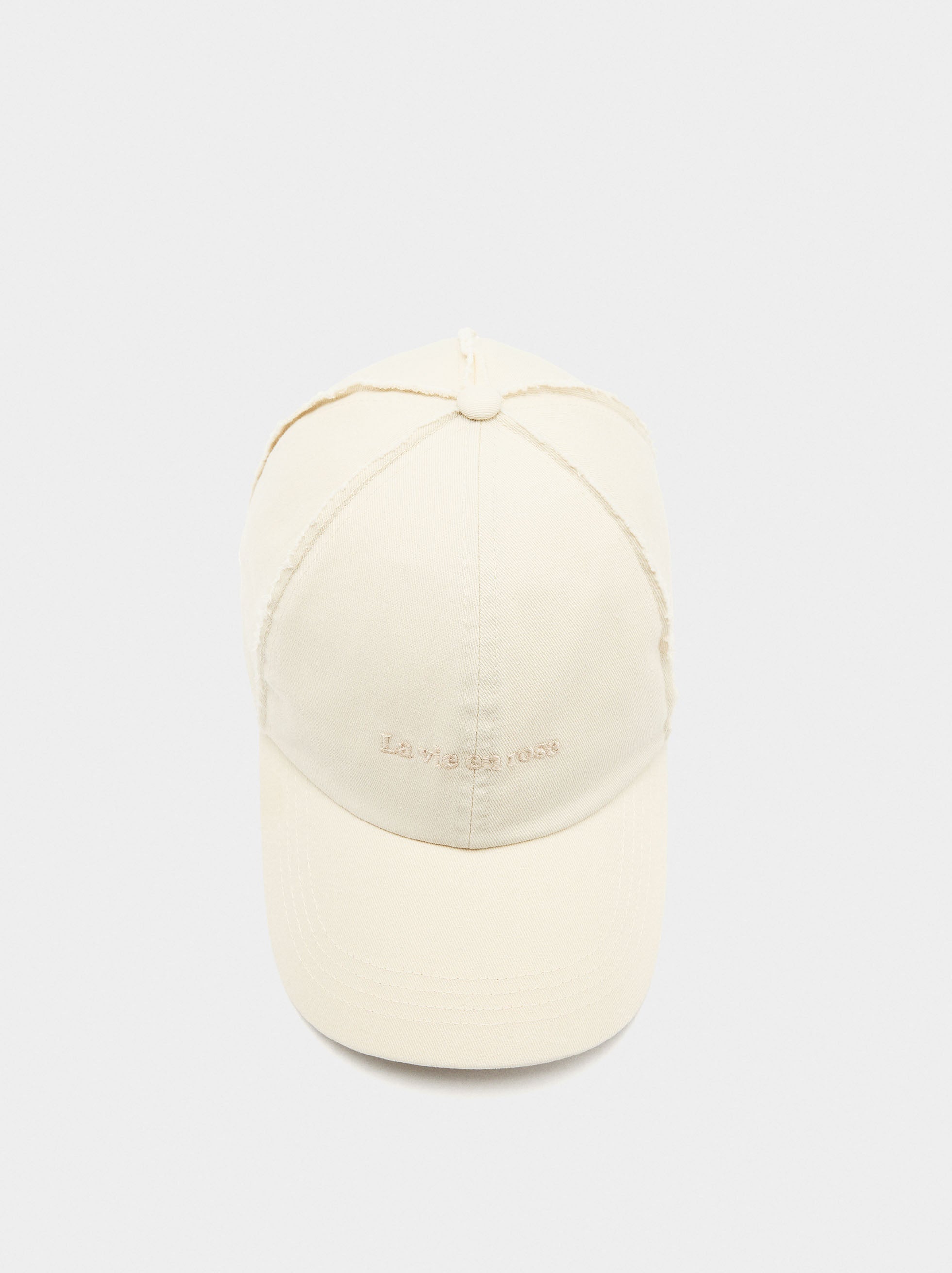 Gorra De Algodón La Vie En Rose