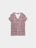 Blusa Estampada A Cuadros