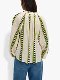 Blusa Estampado Contraste 100% Algodón