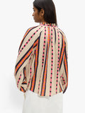 Blusa Estampado Contraste 100% Algodón