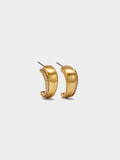 Pendientes Efecto Doble Con Circonitas