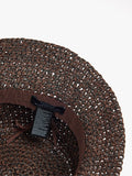 Sombrero Bucket Con Efecto Rafia