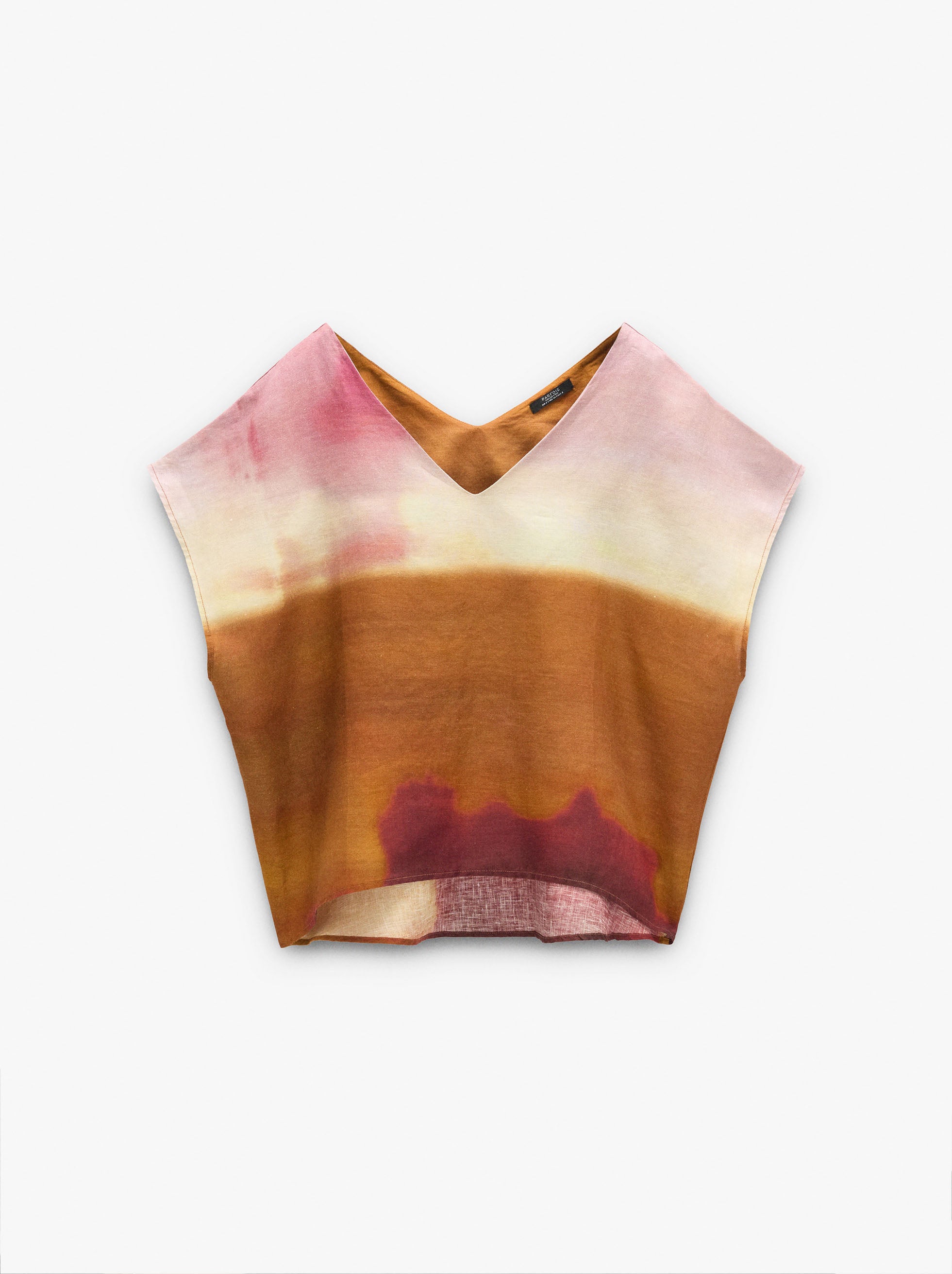 Blusa Estampada 100% Lino