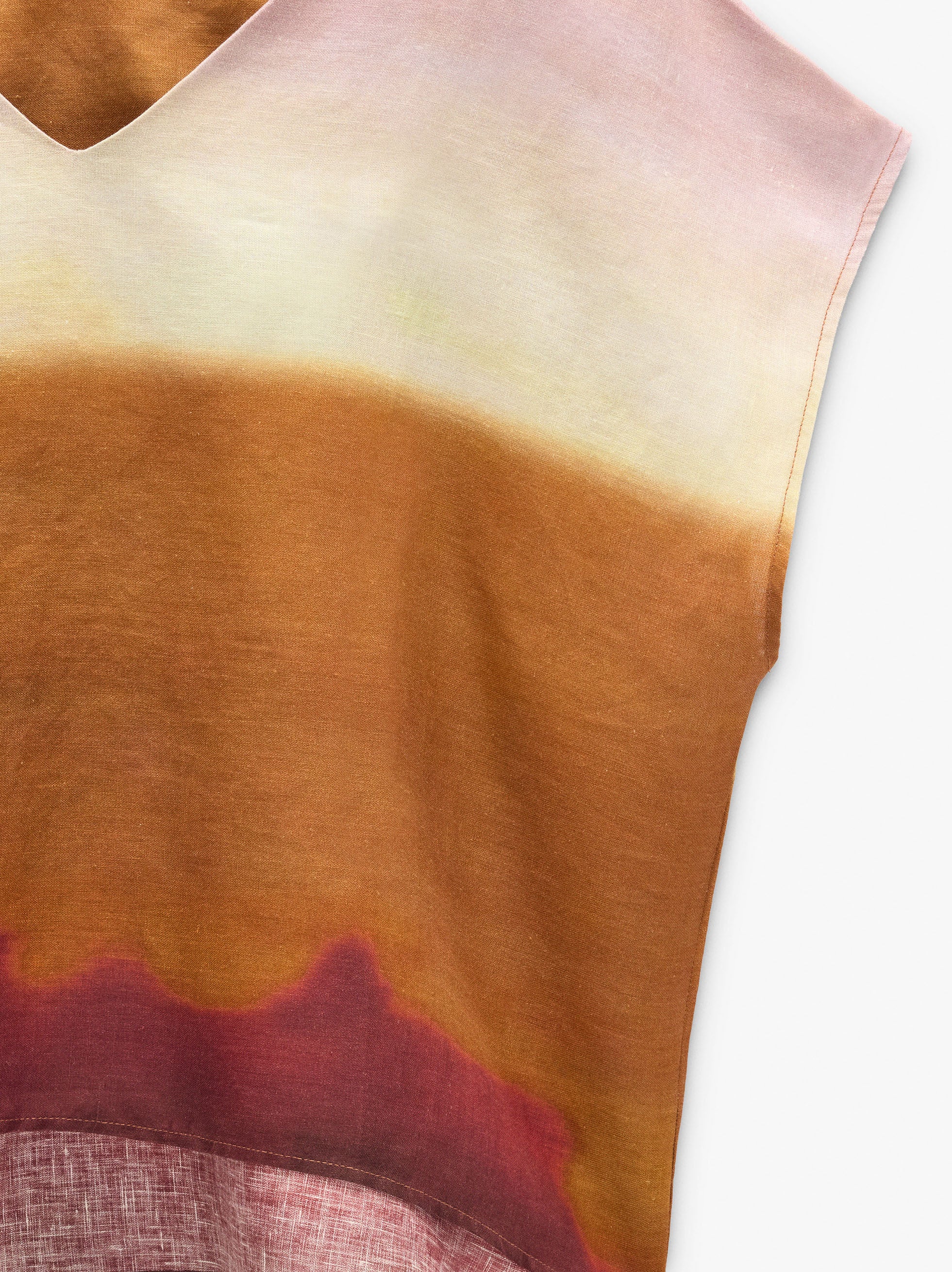 Blusa Estampada 100% Lino
