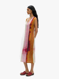 Vestido Estampado 100% Lino