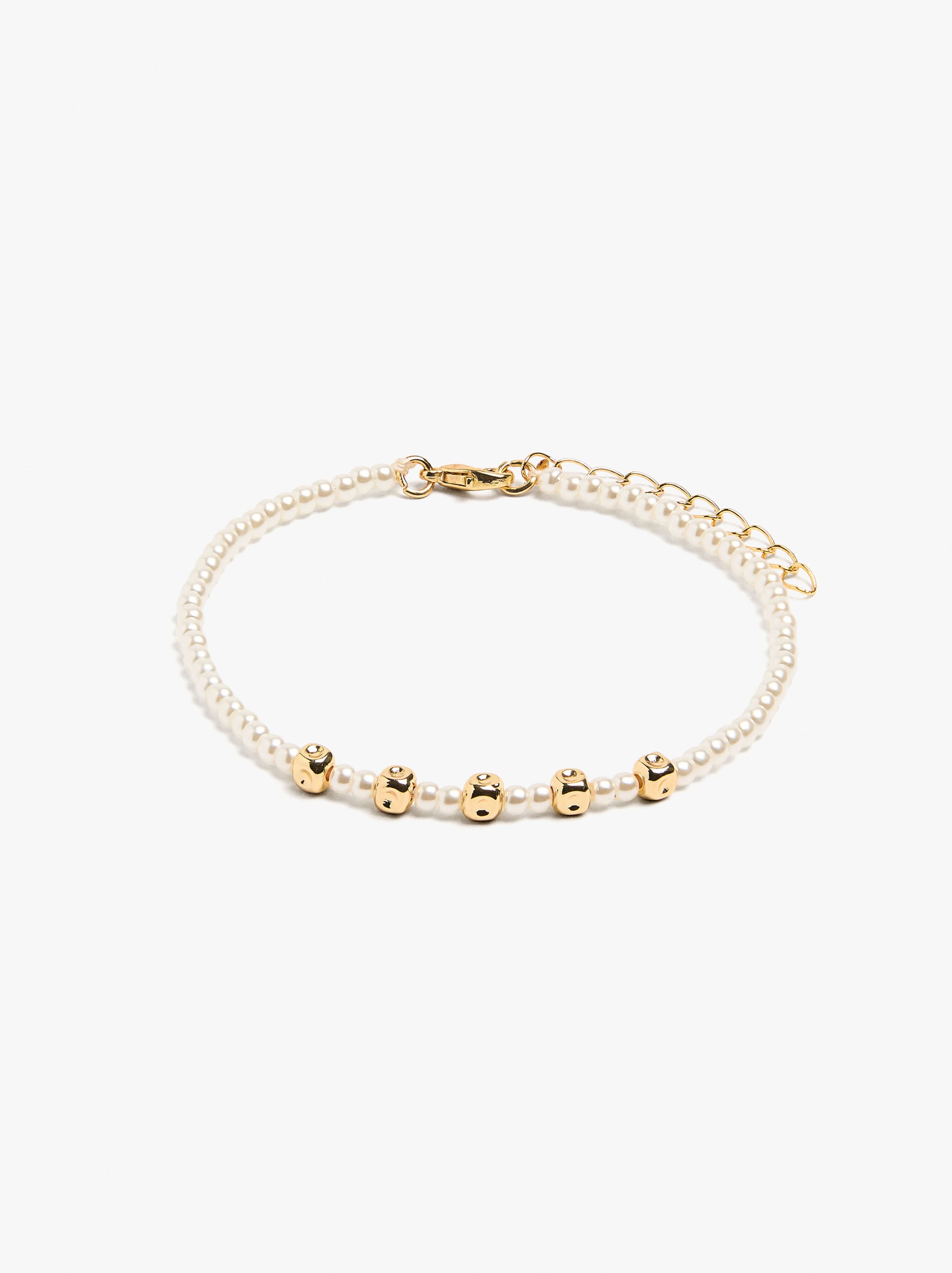 Pulsera Con Perlas